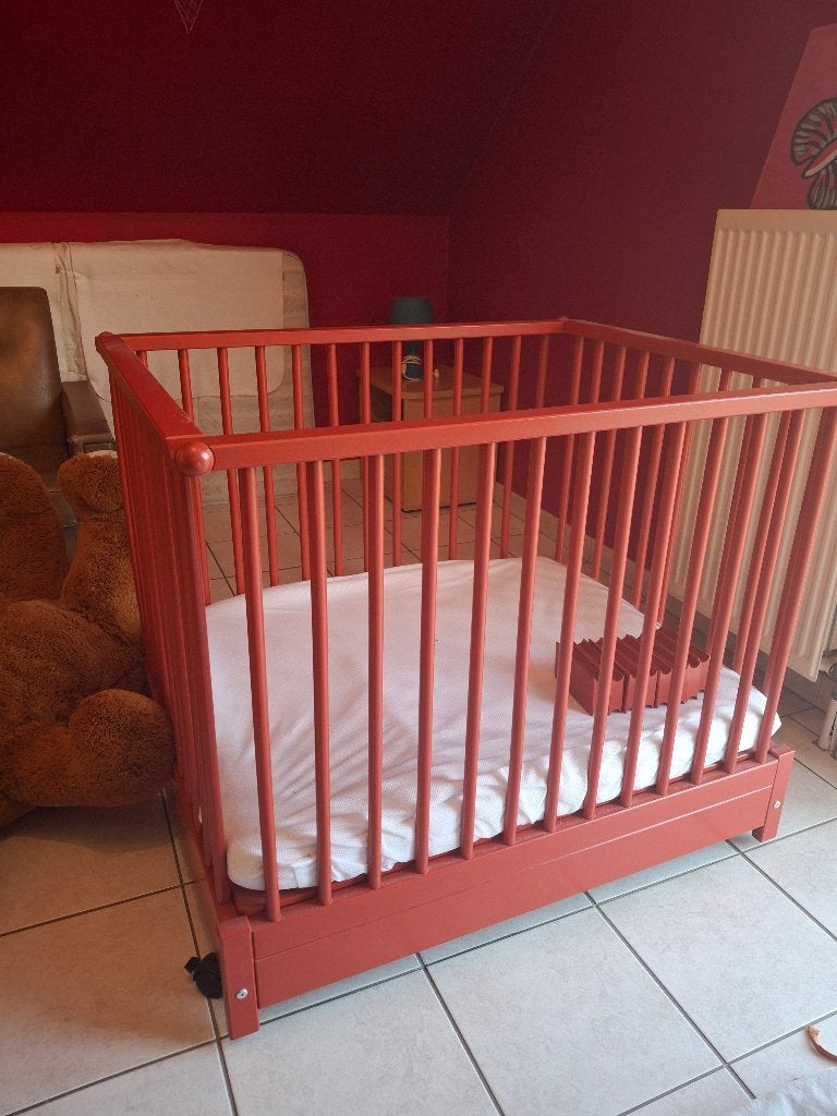 Park incl. matras, aerosleep, Kinderen en Baby's, Ophalen, Gebruikt, Rechthoekig, In hoogte verstelbaar