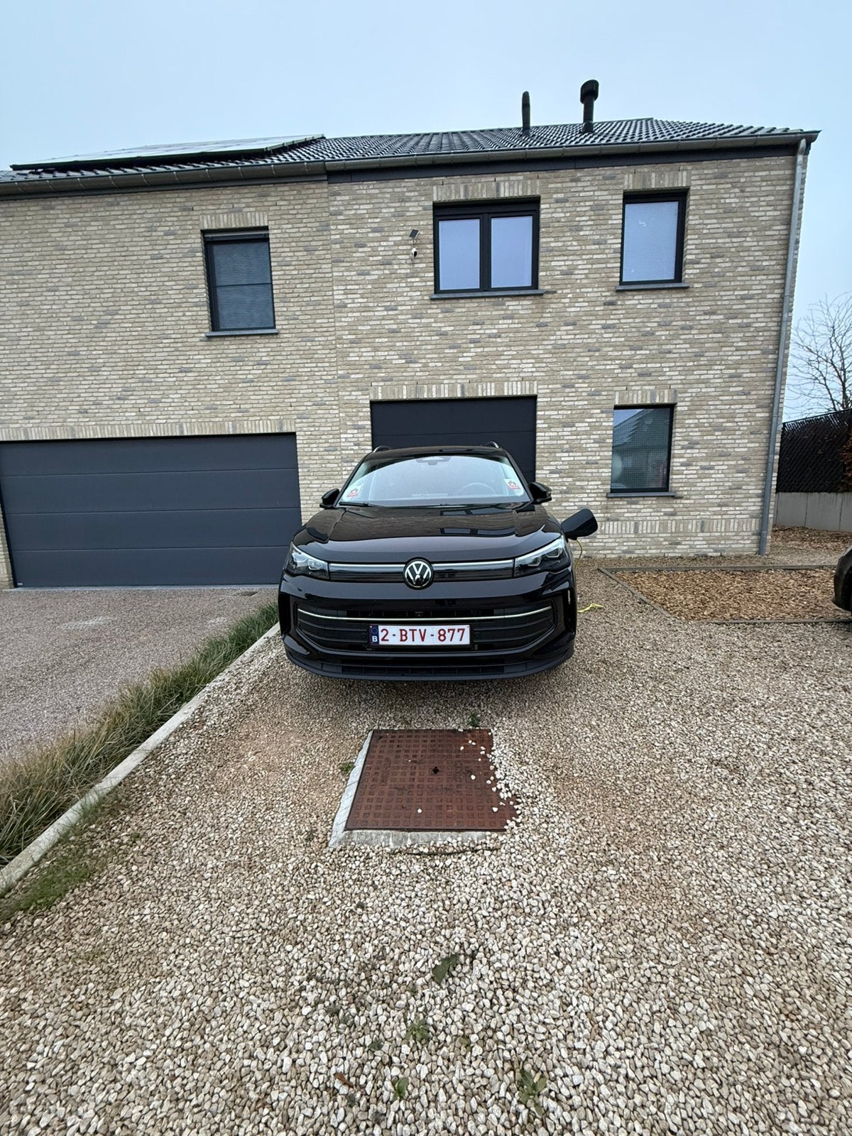Volkswagen tiguan plug in 2024, Auto's, Zwart, Leder, 5 deurs, Dealer onderhouden