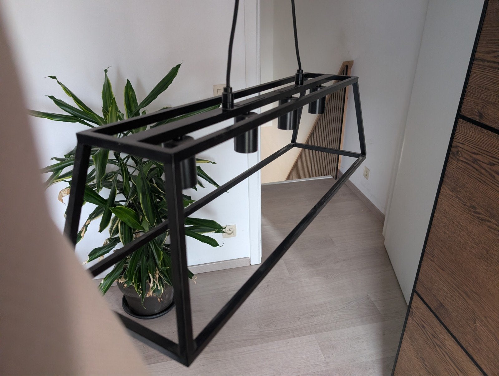 Ikea felsisk hanglamp voor 4 lampen, Enlèvement