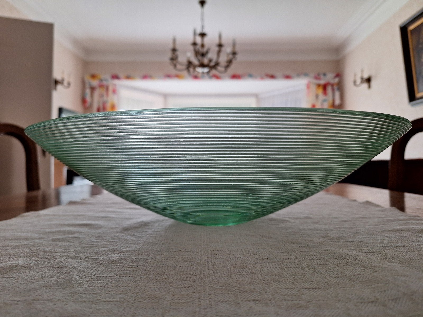 Vintage Iittala glazen schaal, Antiek en Kunst, Ophalen