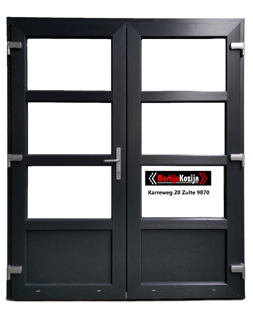 Portes PVC pour garage et abri de jardin directement d stock, Neuf, Porte extérieure, Synthétique, Enlèvement