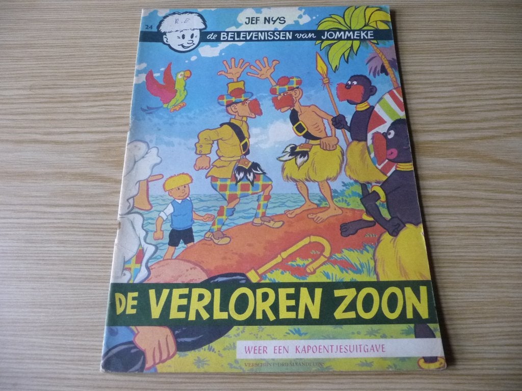 Jommeke - 24. De verloren zoon -  € 4, Enlèvement ou Envoi, Une BD, Jef Nys., Utilisé