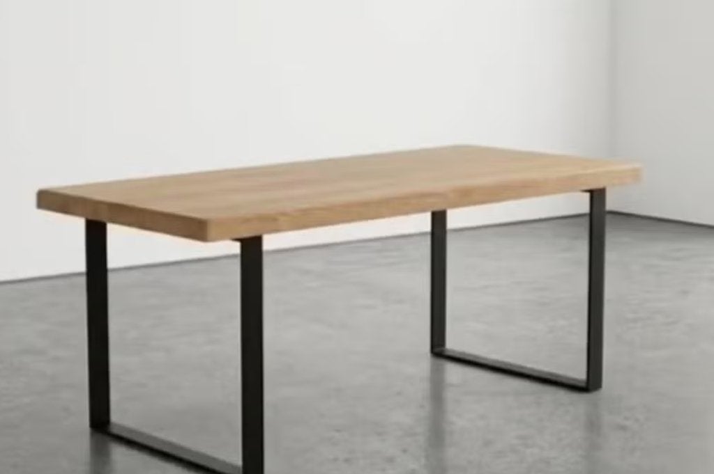 eiken tafel, Huis en Inrichting, Tafels | Eettafels, Ophalen, Gebruikt