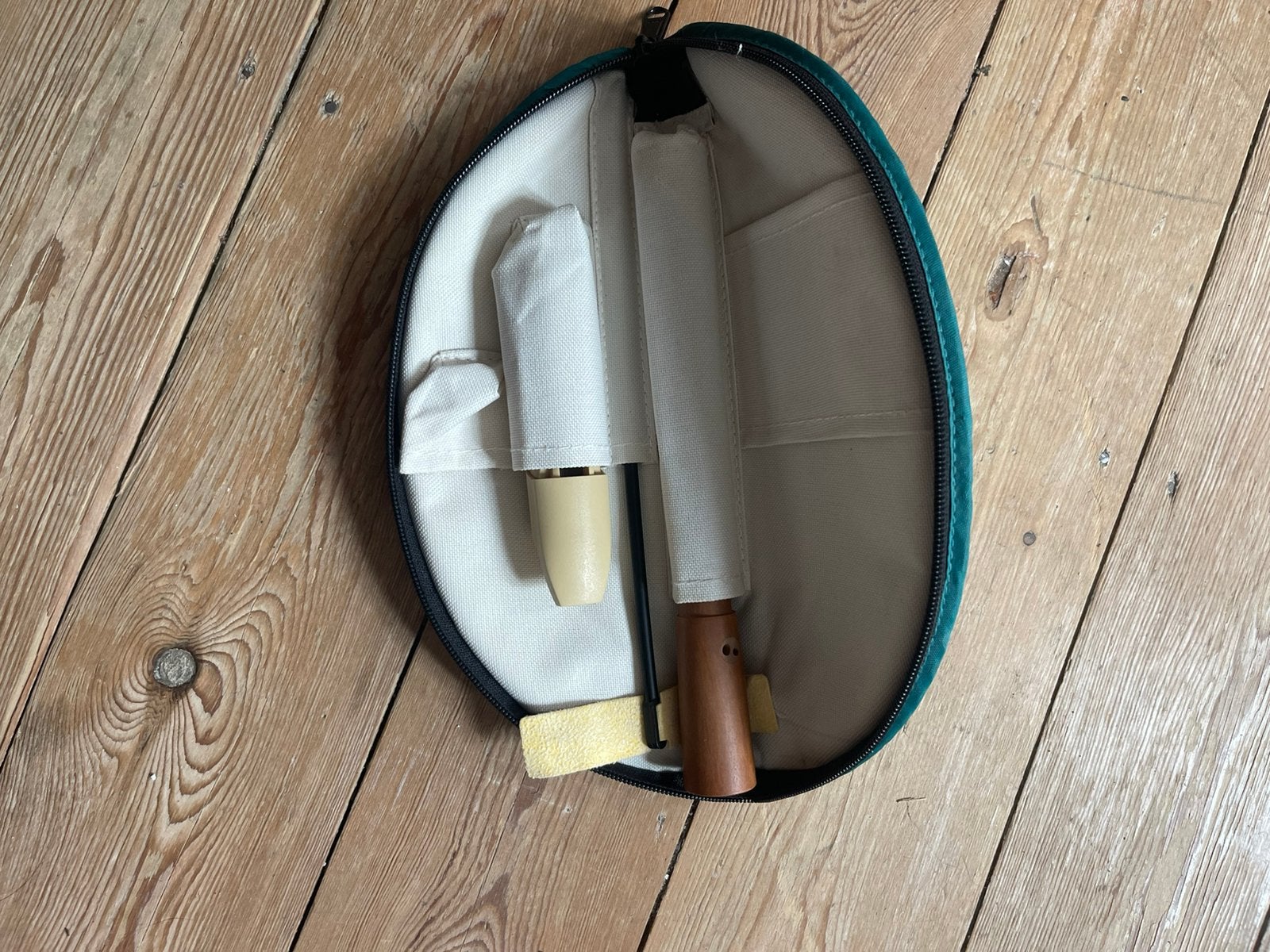 Blokfluit, Muziek en Instrumenten, Ophalen, Zo goed als nieuw, Met koffer, hoes of etui