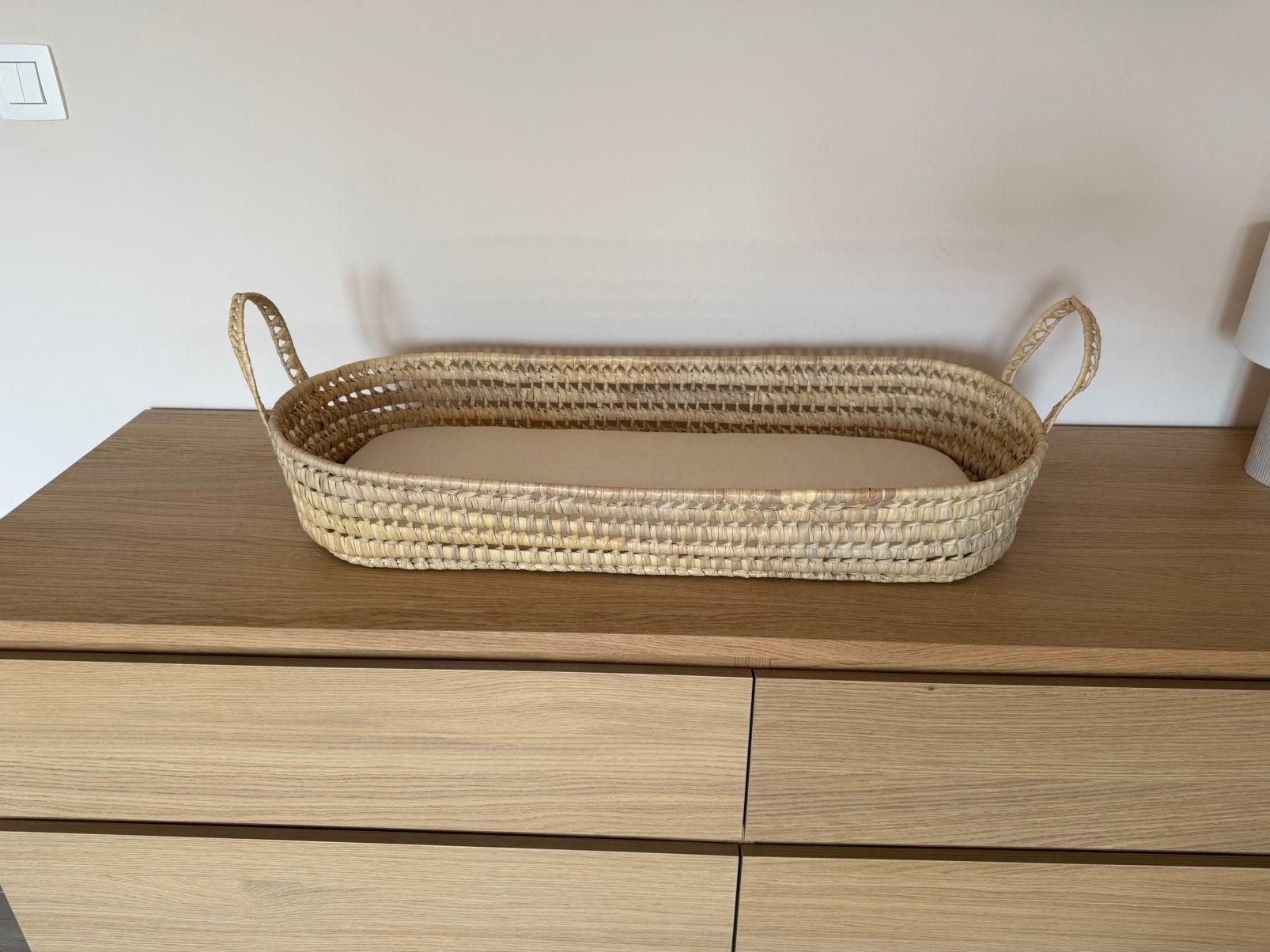 Rotan mandje, Ophalen, Zo goed als nieuw