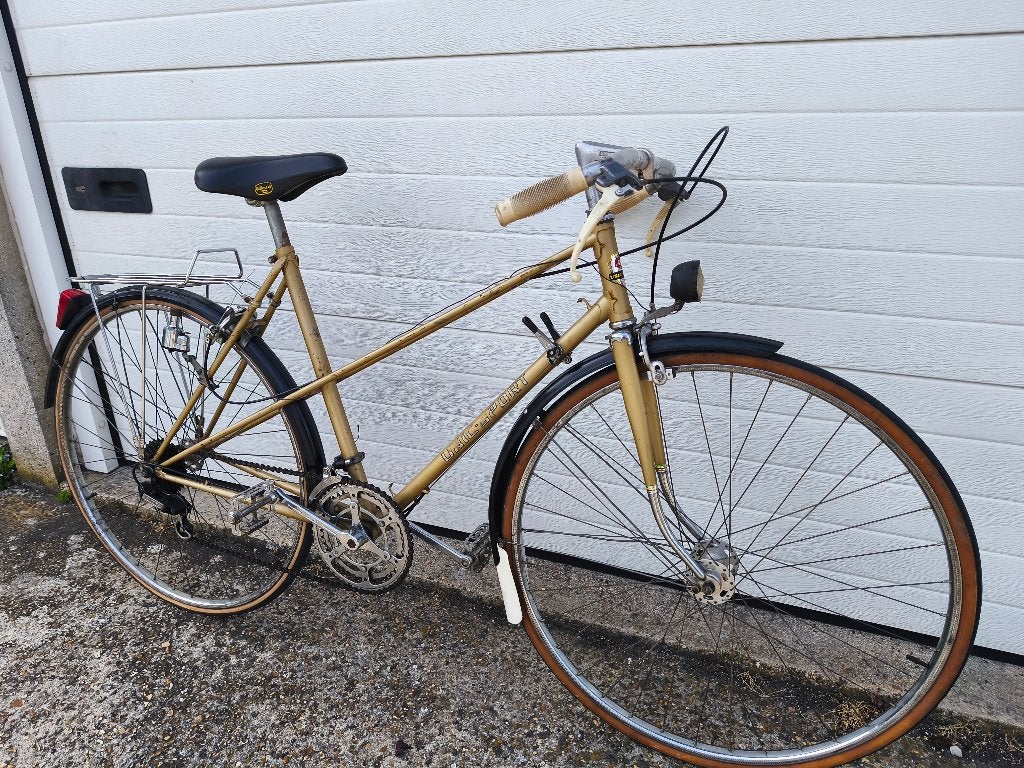 Vélo dame vintage demi course, Vélos & Vélomoteurs, Vitesses, Frein sur jante, Enlèvement, Utilisé