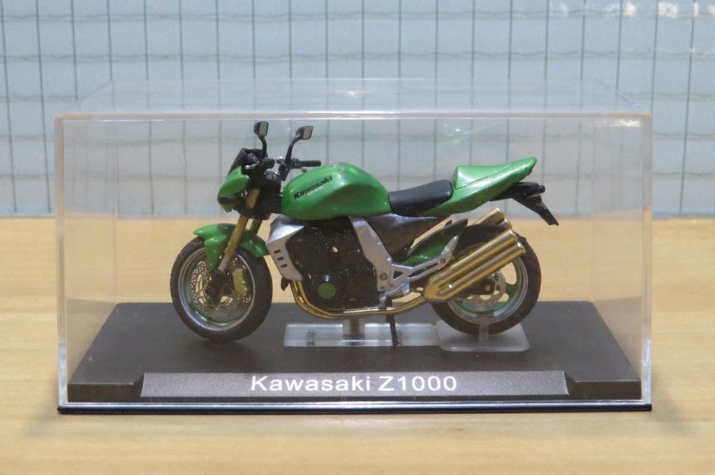 Kawasaki Z1000 1:24, Hobby & Loisirs créatifs, Voitures miniatures | 1:24, Enlèvement ou Envoi, Neuf, Moteur, Autres marques