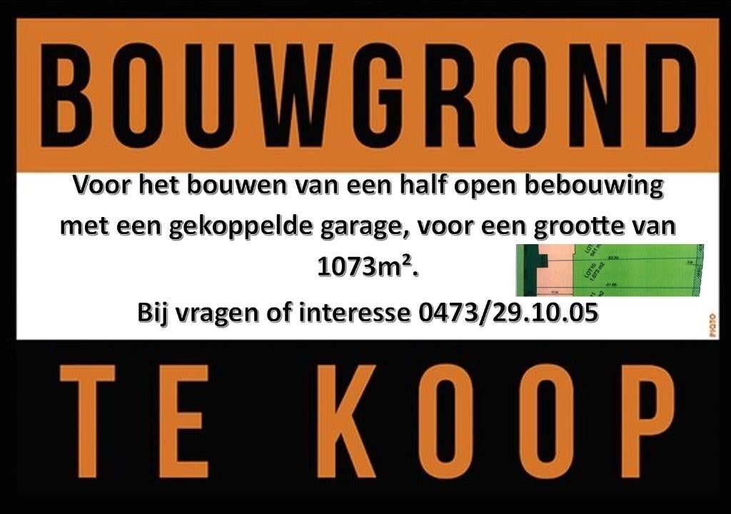Prachtige bouwgrond te koop op een top locatie (lot 20), Immo, Brecht, Verkoop zonder makelaar, 1000 tot 1500 m²