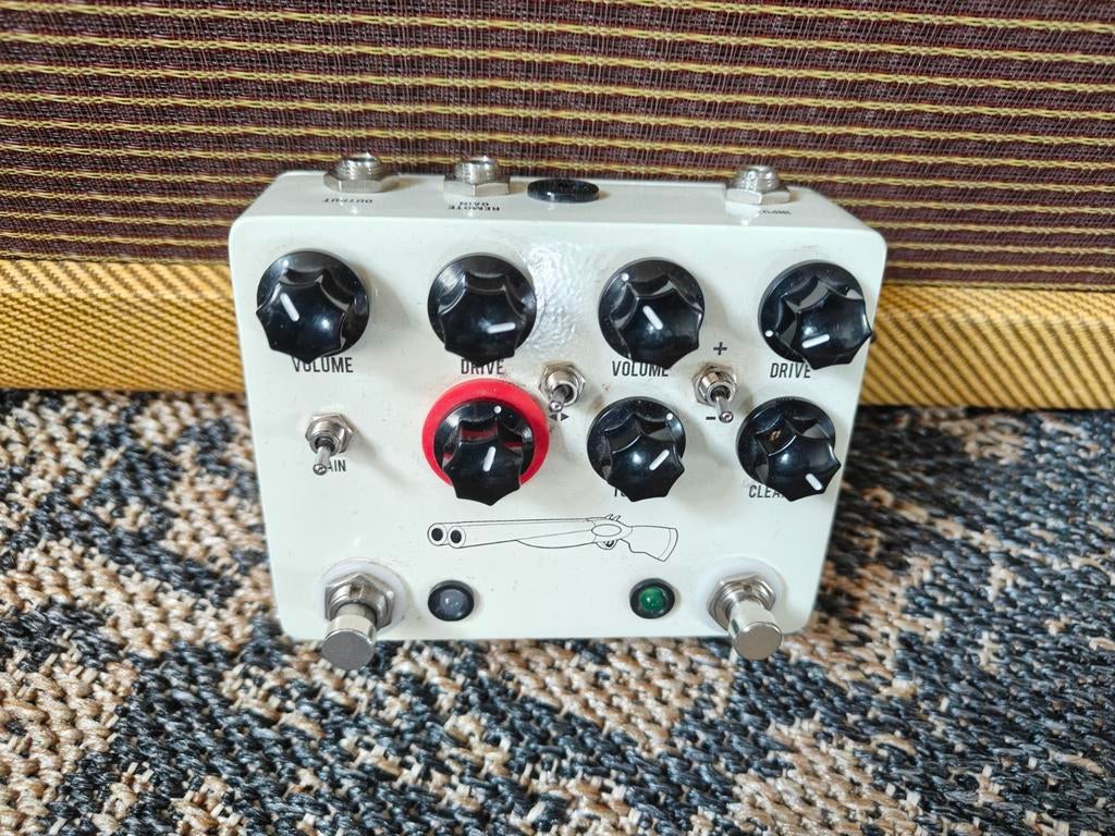 JHS double barrel V4, Muziek en Instrumenten, Ophalen of Verzenden, Zo goed als nieuw, Distortion, Overdrive of Fuzz