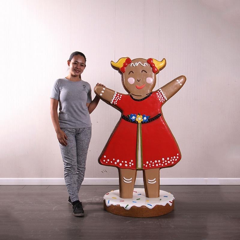 Gingerbread Girl — Pain d'épice Hauteur 142 cm
