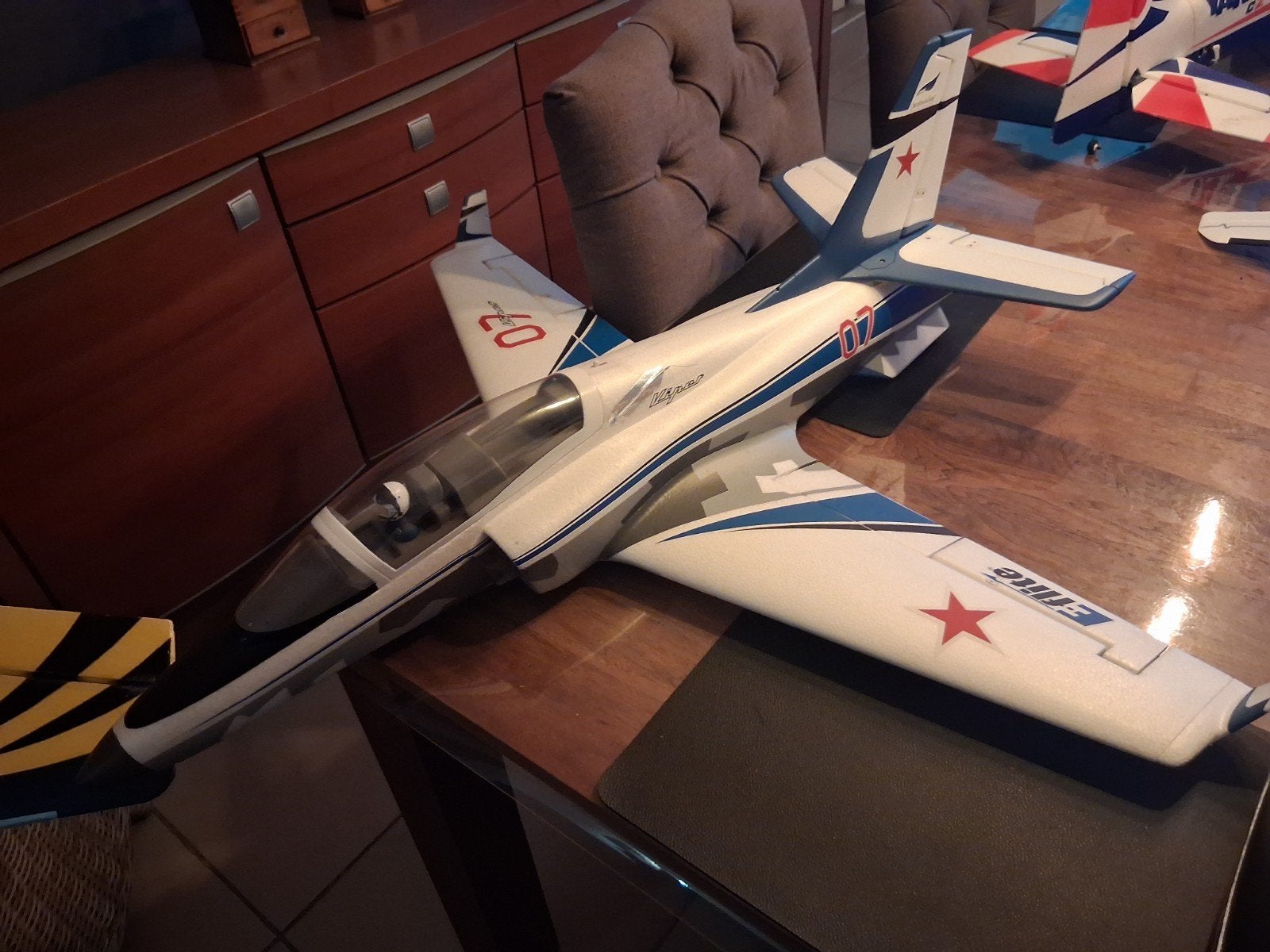 Viper 70 mm edf, Ophalen