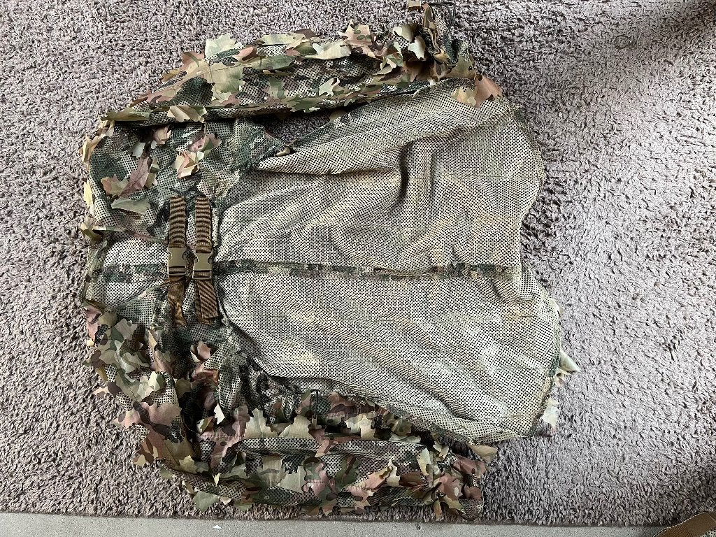 Ghillie suit, Enlèvement, Comme neuf