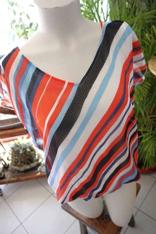 bijzonder stijlvol T-shirt blouse, Maat 38/40 (M), Overige kleuren, Ophalen of Verzenden, Zo goed als nieuw