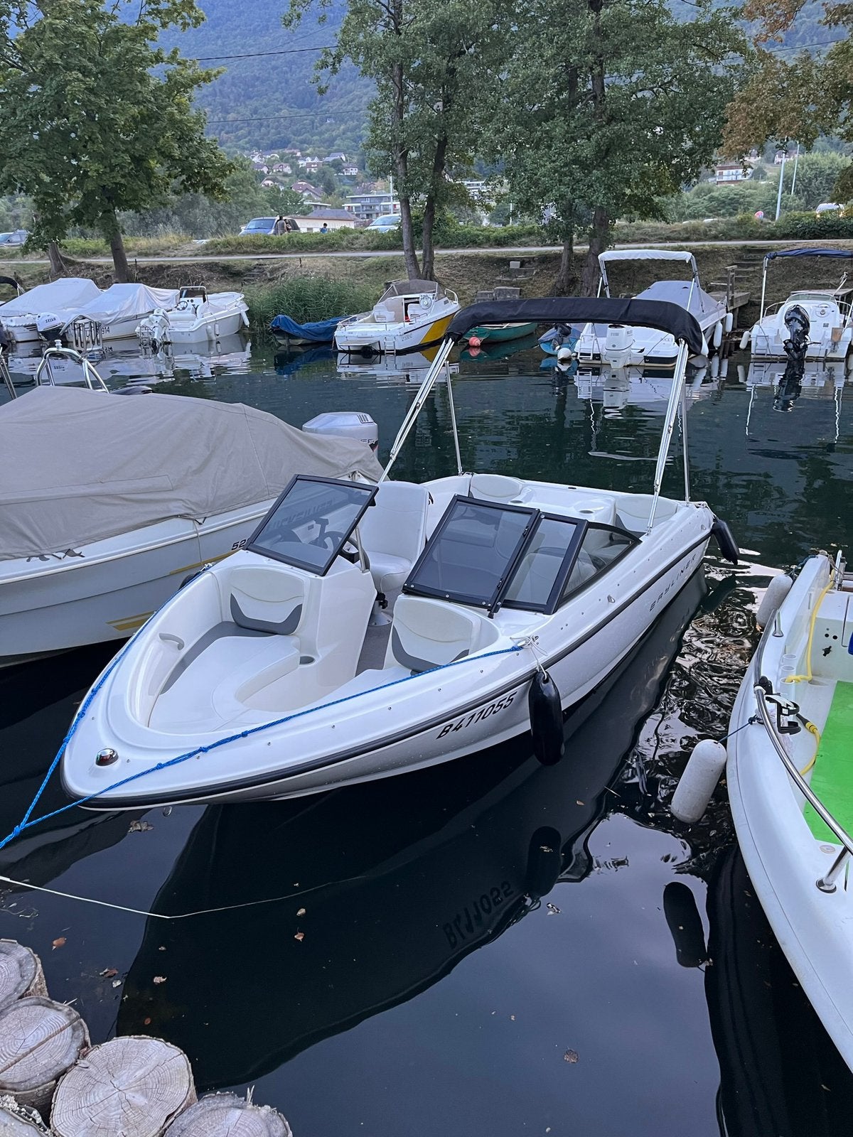 Bayliner 175 + pega trailer, Sports nautiques & Bateaux, Speedboat, Comme neuf, Enlèvement, Bayliner, Polyester