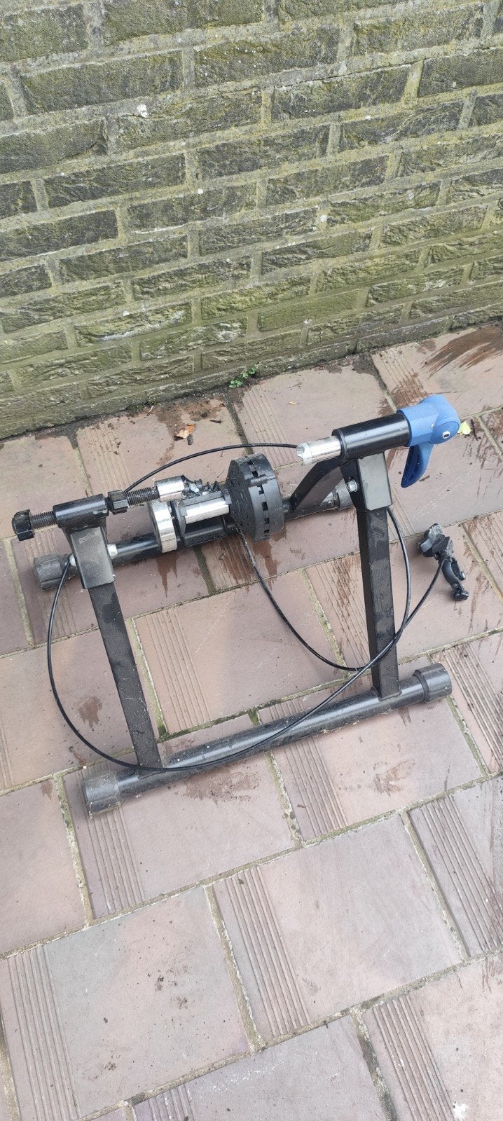 Fietsen houder, Ophalen