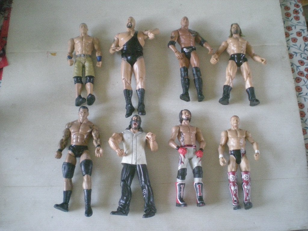 wwe worstelaars, 7 euro 't stuk, Enfants & Bébés, Jouets | Figurines, Enlèvement ou Envoi, Comme neuf