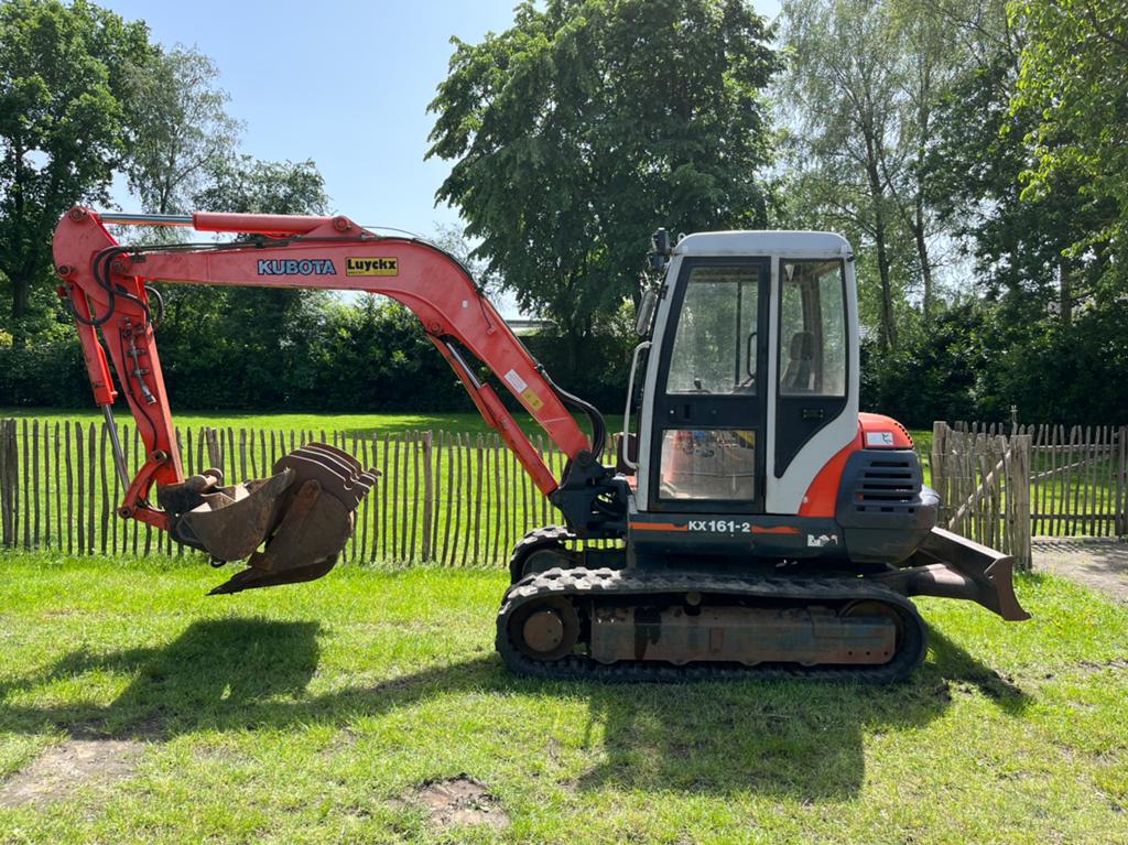 Kubota kx 161-2 5tons graafmachine, Articles professionnels, Machines & Construction | Grues & Excavatrices, Excavatrice, Enlèvement ou Envoi