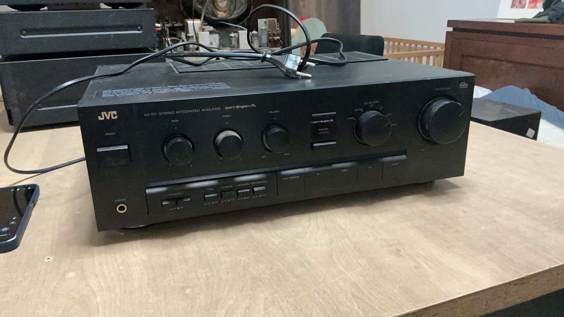 Jvc, Audio, Tv en Foto, Versterkers en Ontvangers, Ophalen, Zo goed als nieuw, JVC