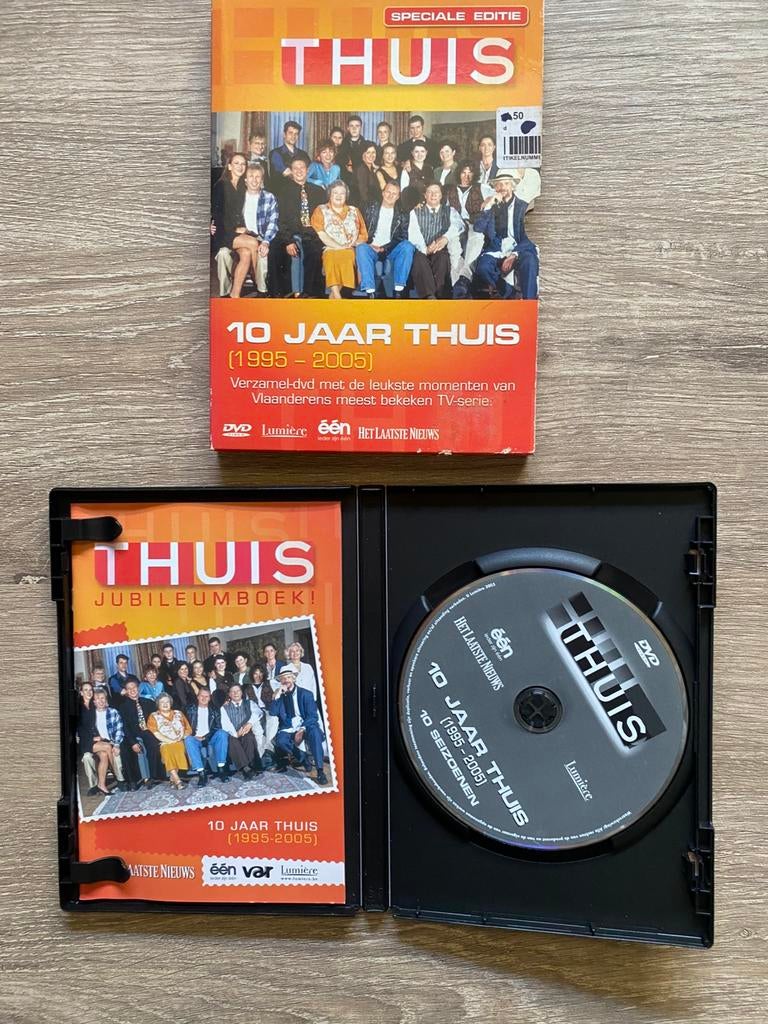 🔥 DVD Thuis - 10 jaar thuis, Cd's en Dvd's, Ophalen of Verzenden, Zo goed als nieuw