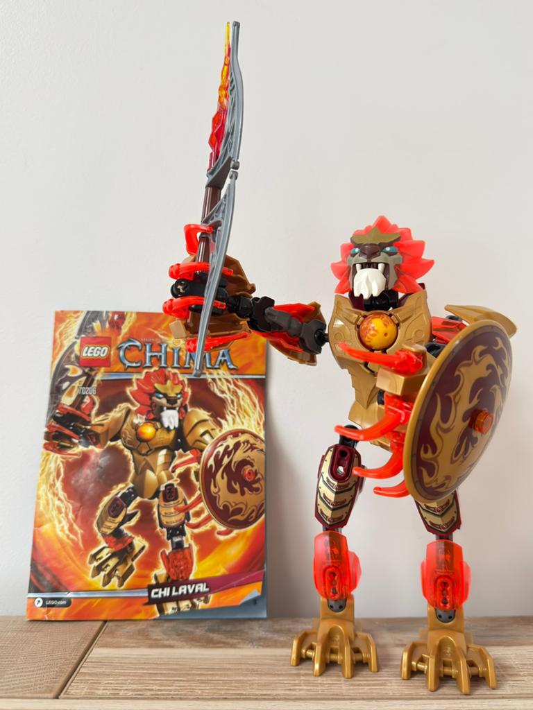 Lego légends of chima (70206), Enlèvement ou Envoi, Lego, Ensemble complet, Instructions incluses