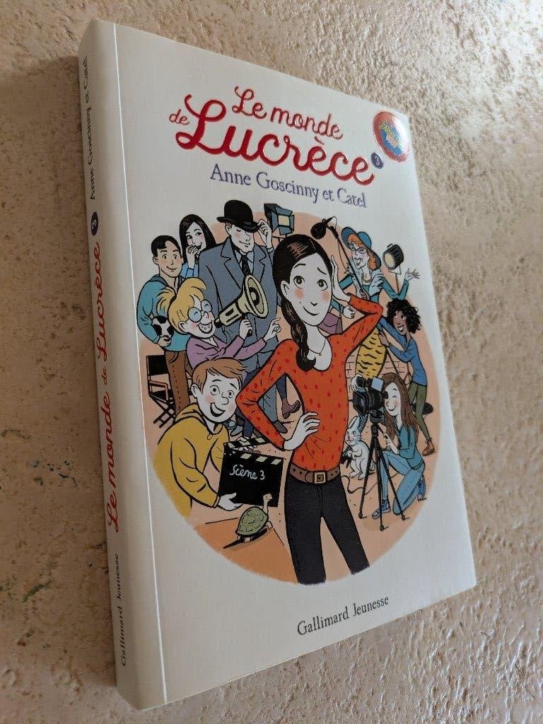 Le monde de Lucrèce (Anne Goscinny et Catel)., Anne Goscinny et Catel., Fiction, Comme neuf, Envoi