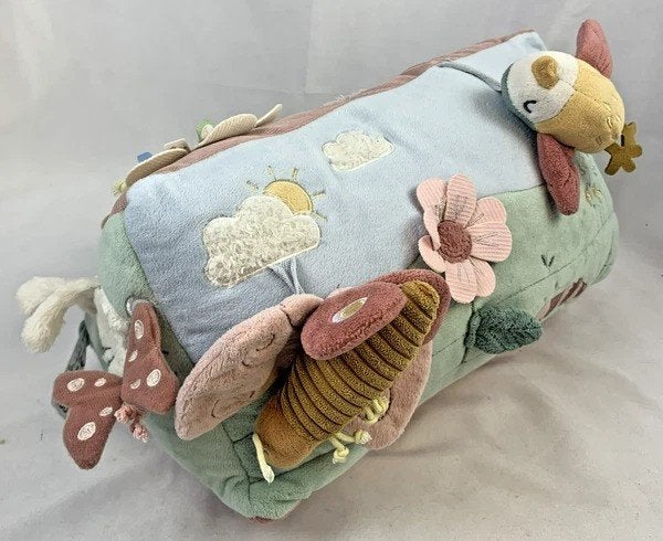 Triangle d'activités en peluche Little Dutch Forest Friends, Envoi, Comme neuf, Baby Gym