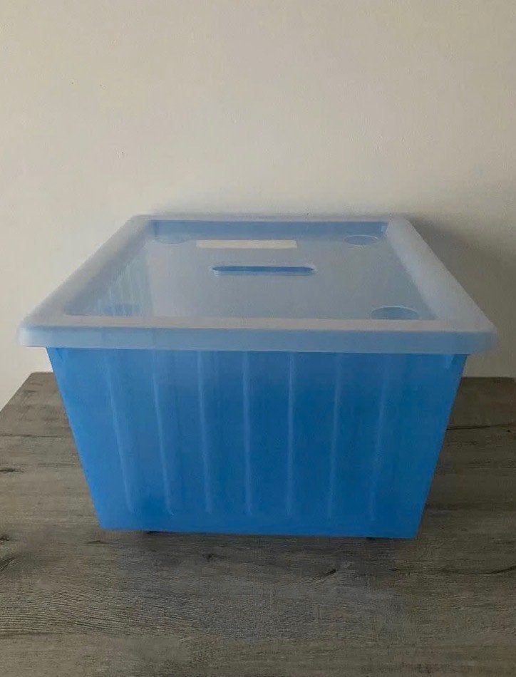Ikea vessla opbergbak 39 x 39 cm met deksel - 2 stuks, Ophalen, Zo goed als nieuw, Jongen of Meisje