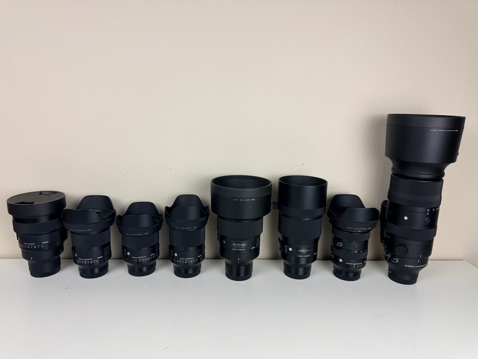 Sigma lenzen | Sony FE | Nieuwstaat | Toplenzen | E-mount, Enlèvement ou Envoi, Comme neuf, Sigma, Monture Sony E