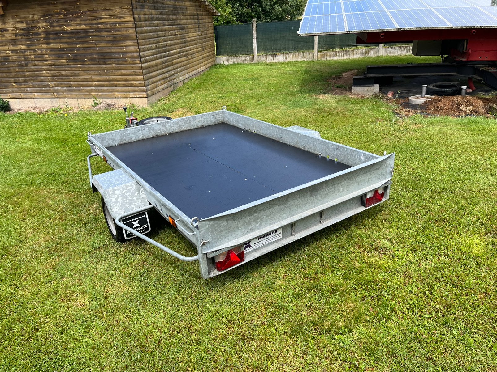 Plateau aanhangwagen 750kg., Autos : Divers, Remorques, Utilisé, Enlèvement