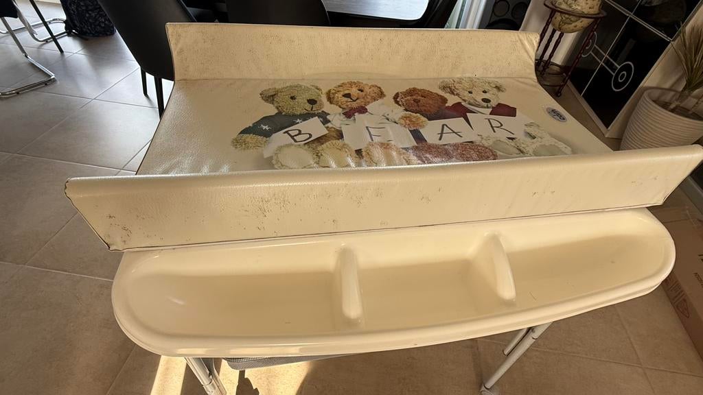 Table à langer/baignoire bébé, Enfants & Bébés, Enlèvement, Utilisé, Baignoire, Autres marques