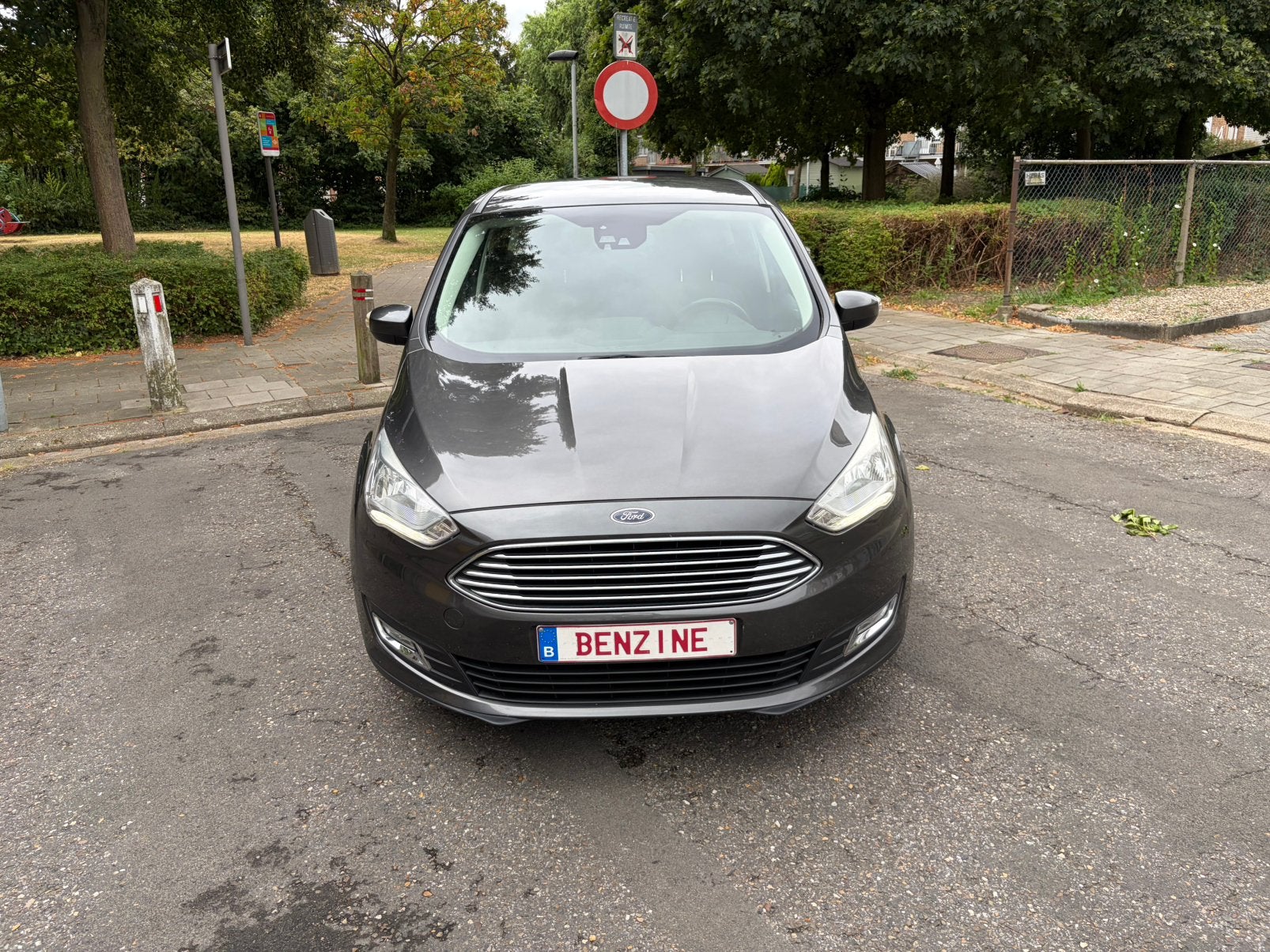 Ford C-max 1.0 benz 106000km ecoboost 2015 garantie, Voorwielaandrijving, Testrit aan huis, Stof, 4 cilinders