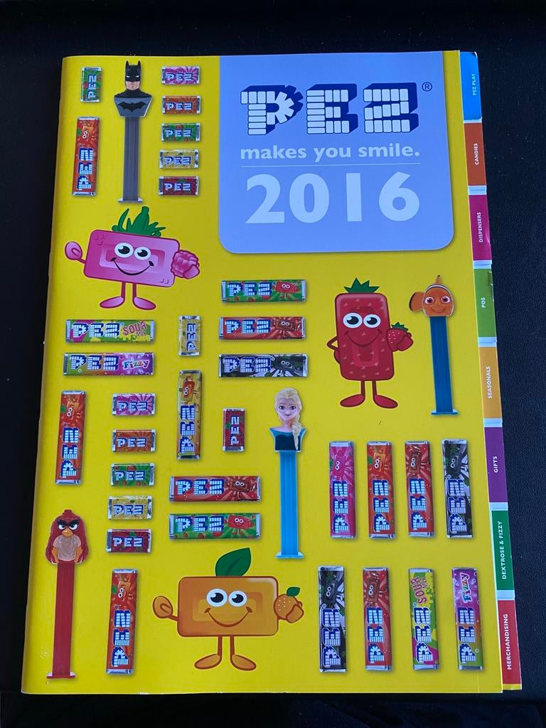 Jaarboek PEZ 2016 44 pagina’s, Verzamelen, Ophalen of Verzenden, Zo goed als nieuw
