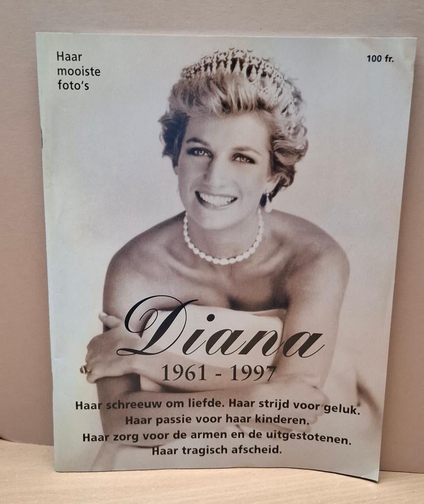 Livre commémoratif de la princesse Diana 1997, Enlèvement ou Envoi