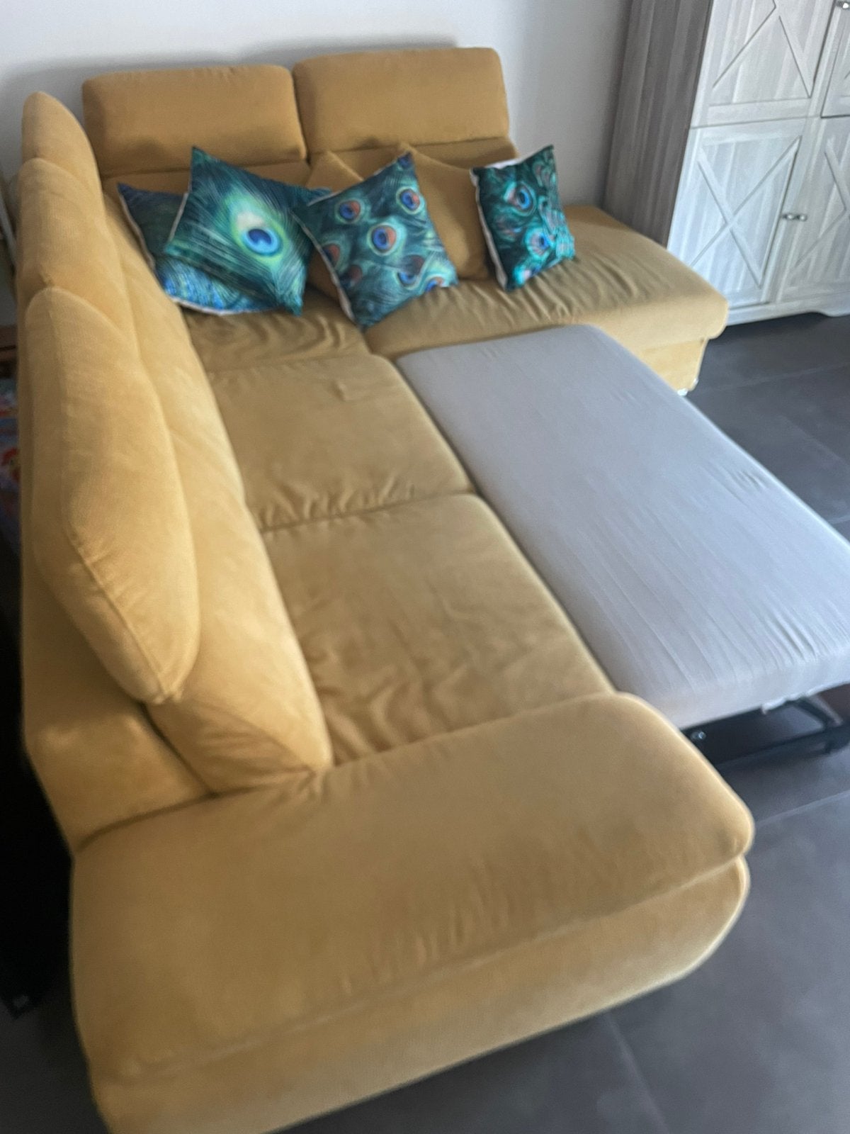 Groot zetel (zetelbed), Ophalen, Zo goed als nieuw