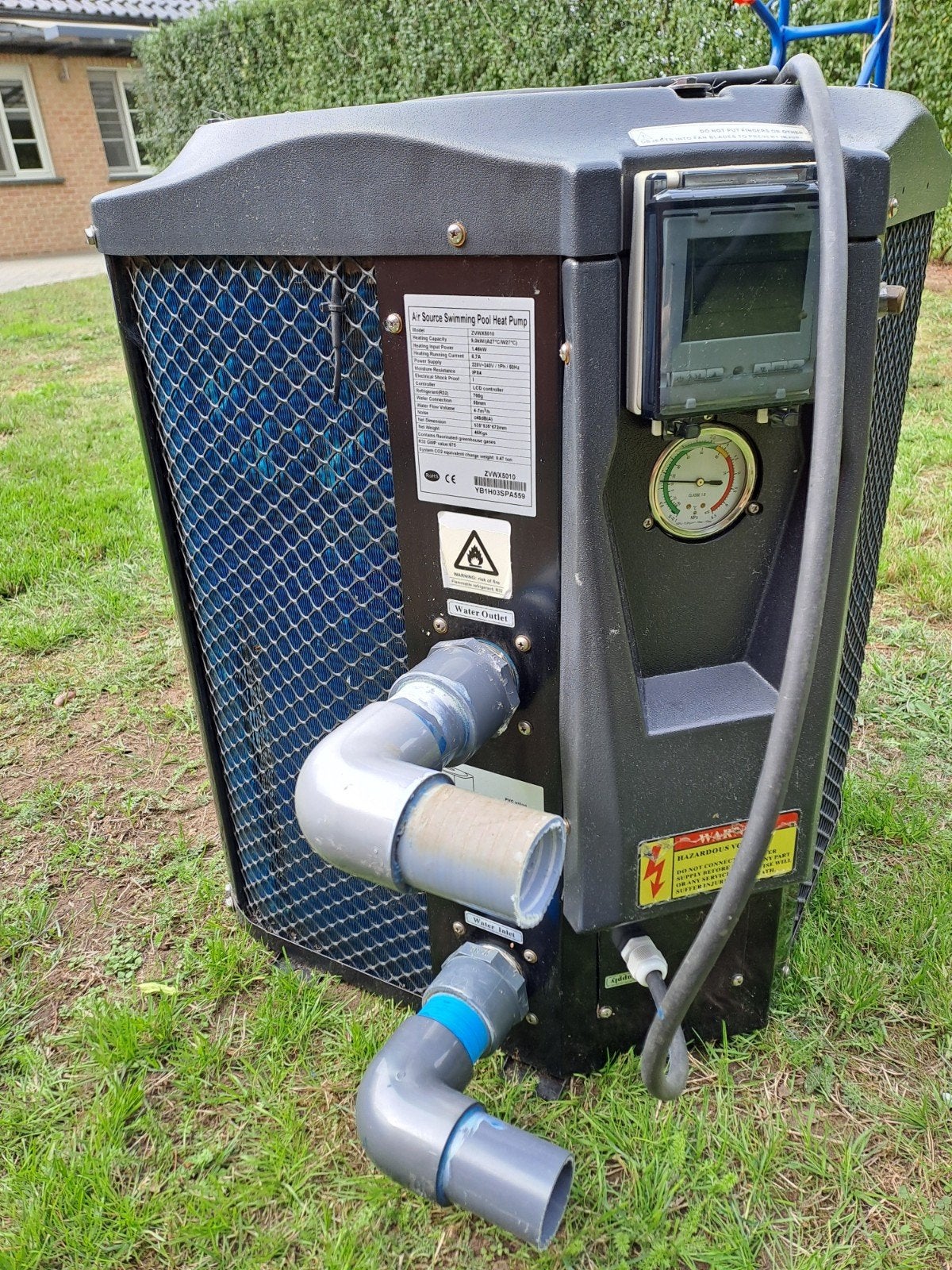 warmtepomp, Tuin en Terras, Ophalen, Gebruikt