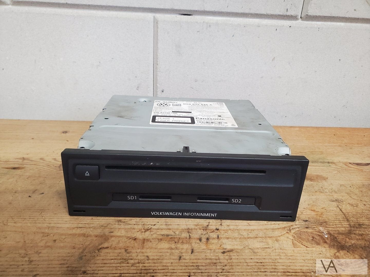 VW Golf 7 2012 - 2017 navigatie radio module 5g0035846a €200, Volkswagen, -, Utilisé, -
