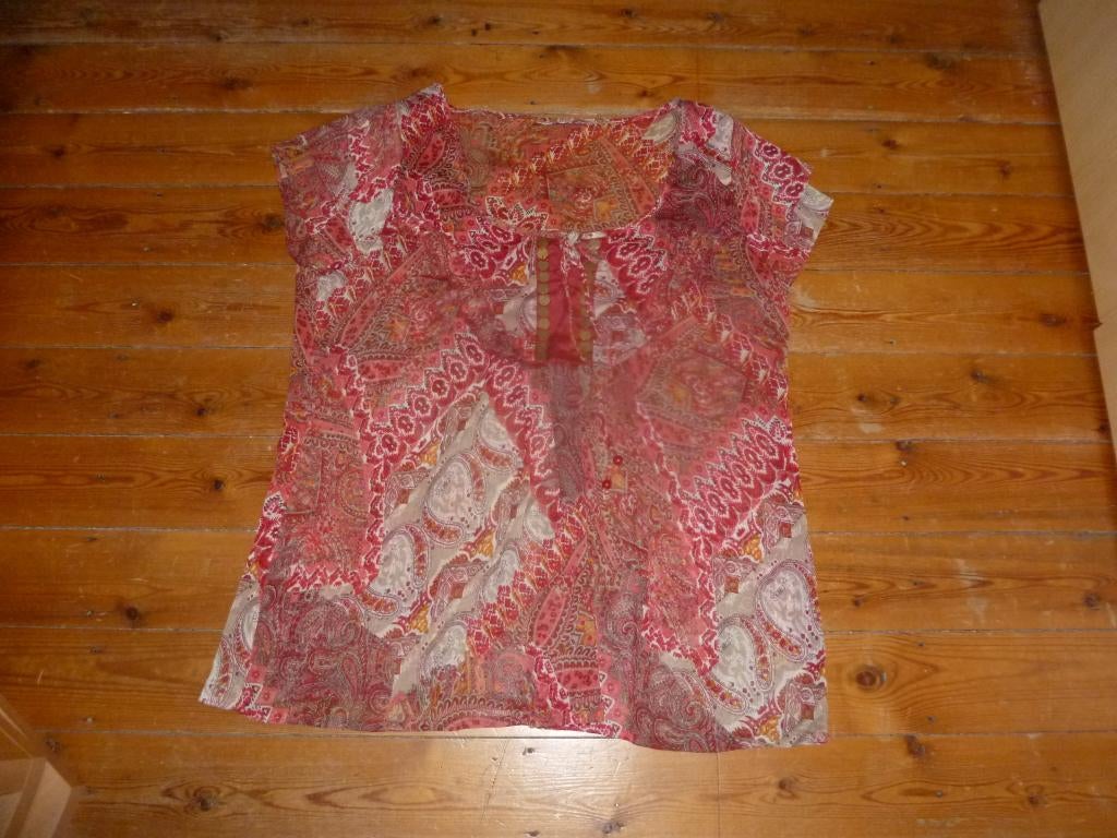 blouse taille 44, Vêtements | Femmes, Enlèvement ou Envoi, Comme neuf, Taille 42/44 (L), Rouge