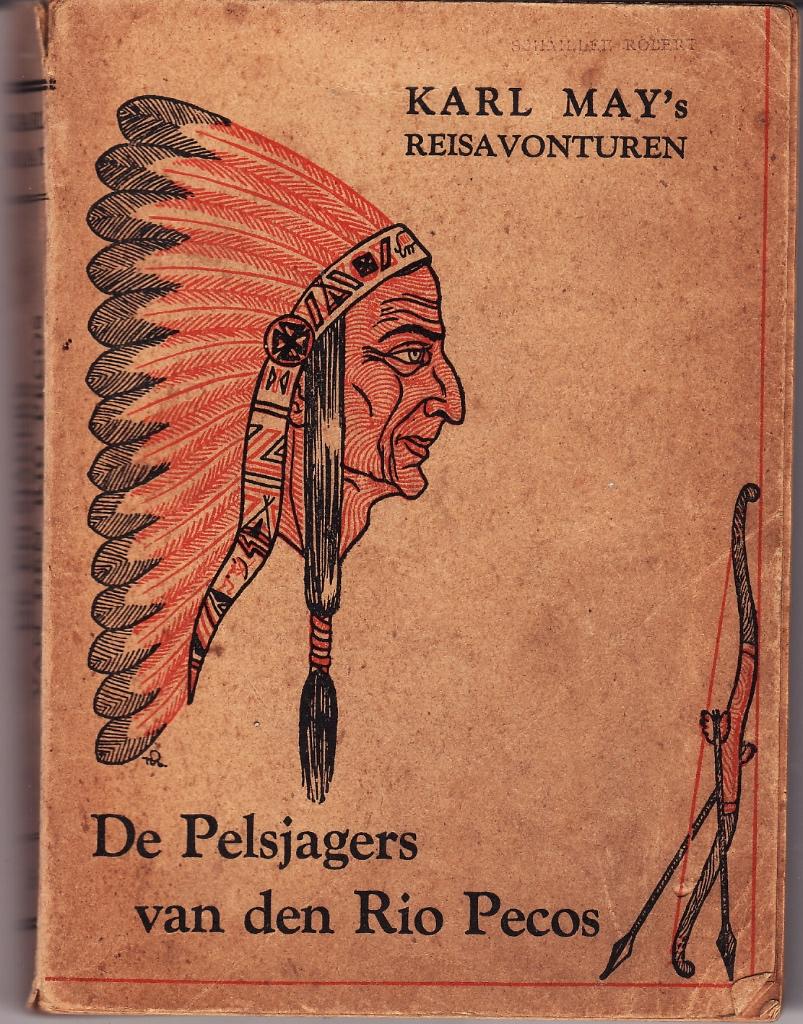 Karl May  “De pelsjagers van den Rio Pecos”, Ophalen of Verzenden, Zo goed als nieuw, België