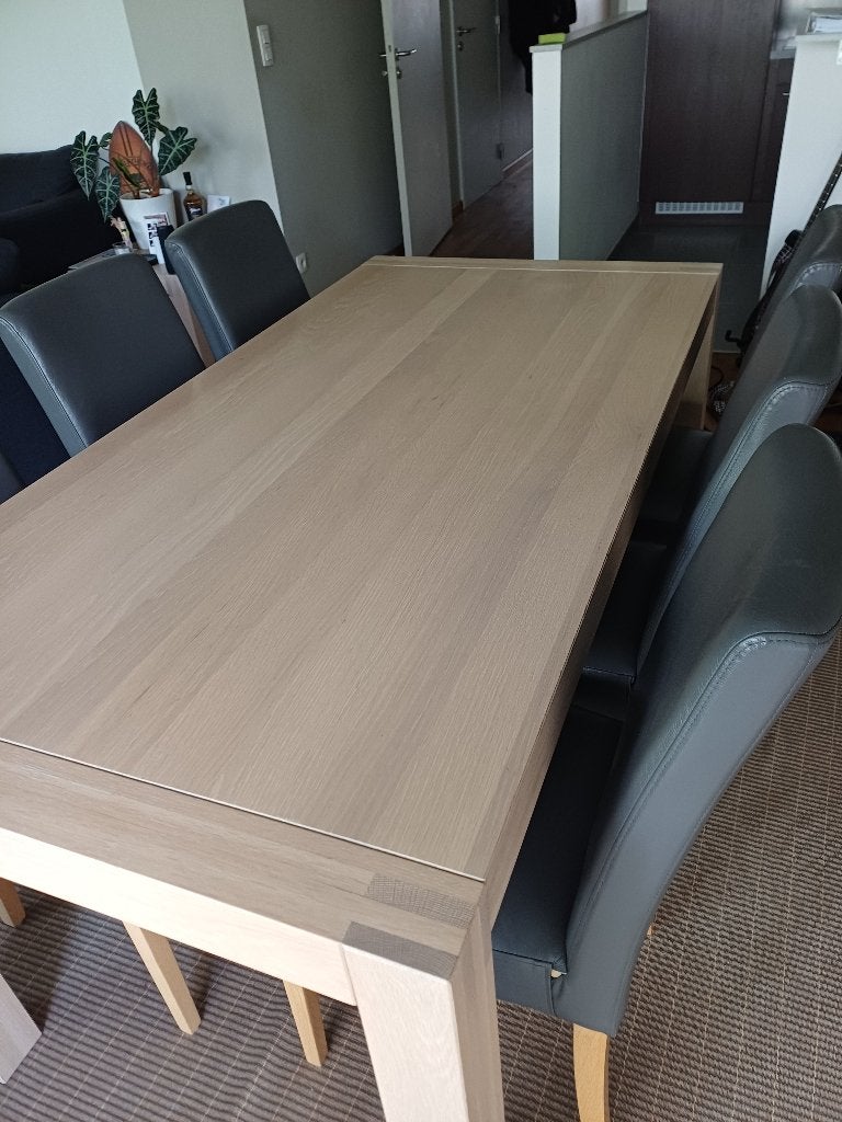 Eettafel met 6 stoelen, Huis en Inrichting, Ophalen, Gebruikt