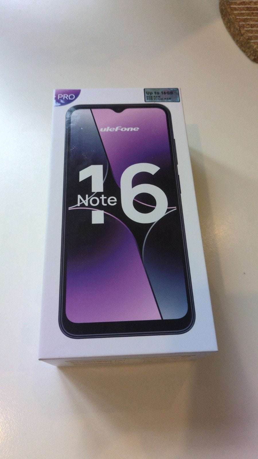 Ulefone Note 16 Pro, Telecommunicatie, Mobiele telefoons | Overige merken, Nieuw, Ophalen