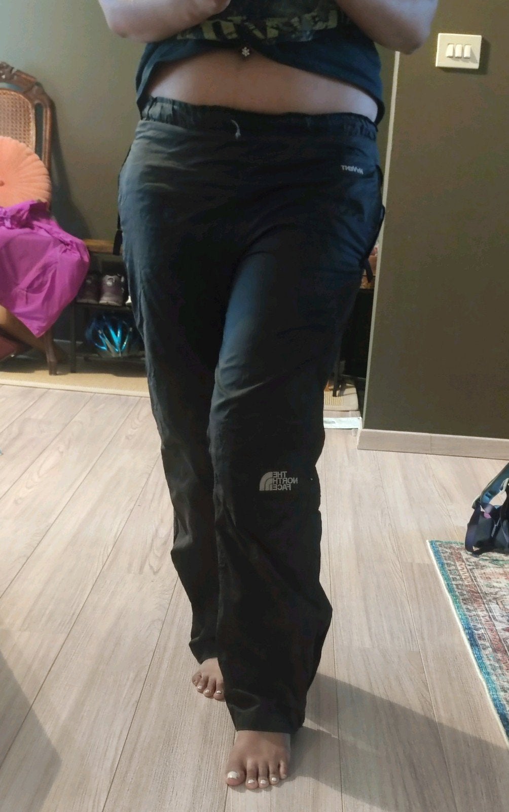 The North Face waterdichte wandelbroek zwart – petite, Kleding | Dames, Sportkleding, Maat 38/40 (M), Zwart, Ophalen of Verzenden