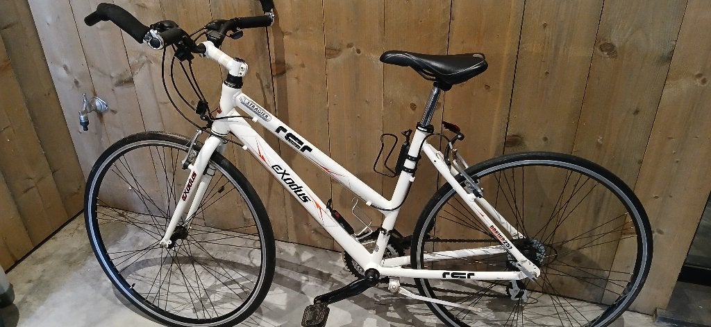 koersfiets vrouw, Gebruikt, 26 inch, Velgrem, 15 tot 20 versnellingen