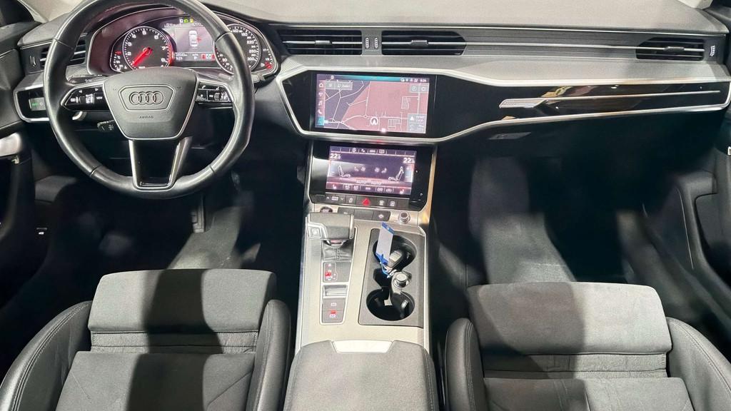 Audi A6 45 TFSI S tronic Trekhaak 28.000km Benzine 2023, Autos, Audi, Entreprise, Carnet d'entretien, Alcantara, Berline