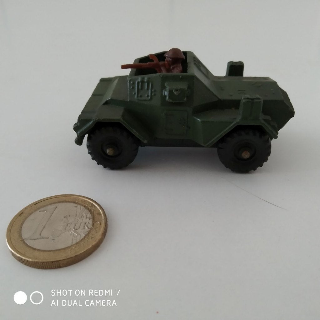 Corgi Juniors Daimler Scout Car vintage., Enlèvement ou Envoi, Utilisé, Autres types