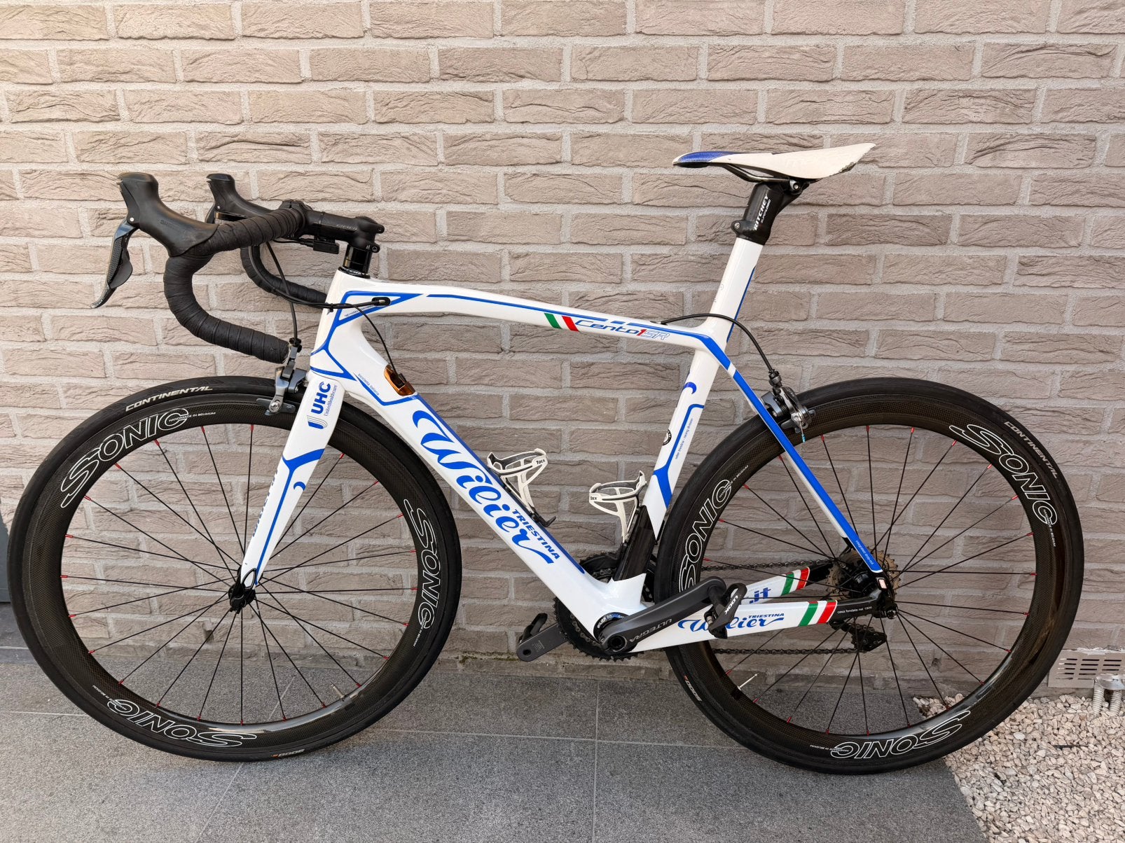 Willier Cento 1 SR, Fietsen en Brommers, Ophalen, Zo goed als nieuw, Carbon