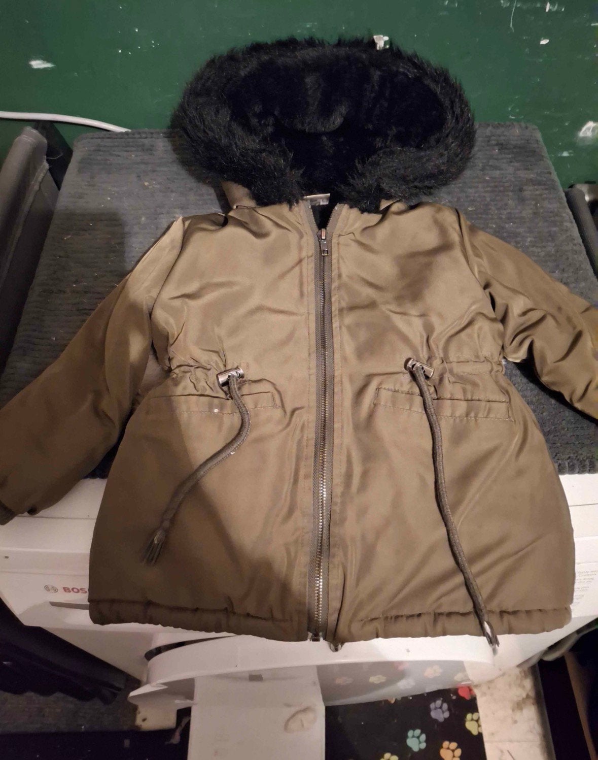 Winterjas, Kinderen en Baby's, Ophalen, Gebruikt, Meisje