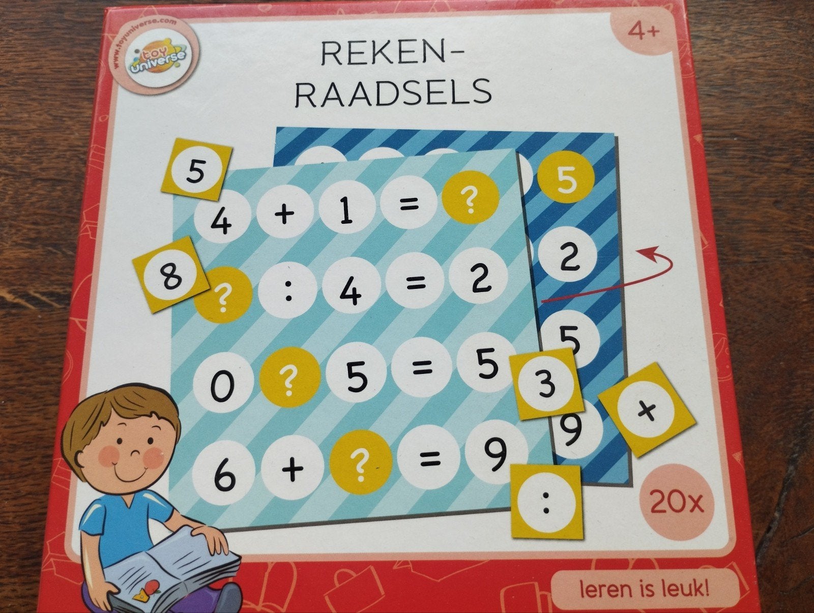 Reken-Raadsels, Enlèvement ou Envoi