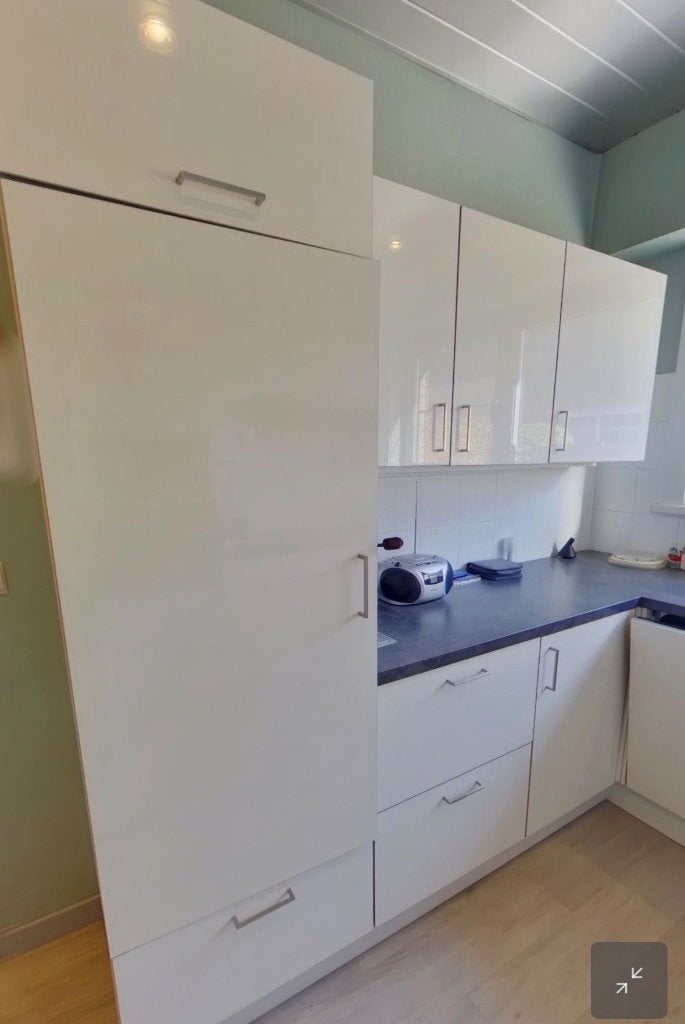 Keuken, Ophalen, U-keuken, Overige materialen, Wit