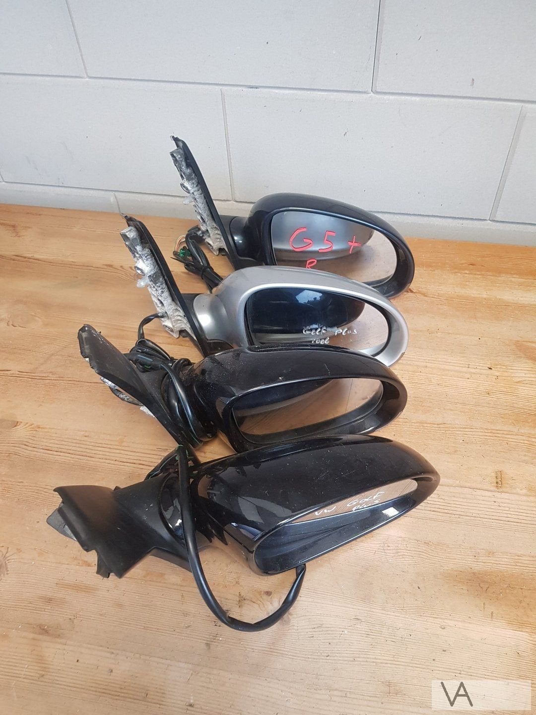 Volkswagen VW Golf 5 plus 2005 - 2009 spiegel rechts €30, Gebruikt, -, Volkswagen, -