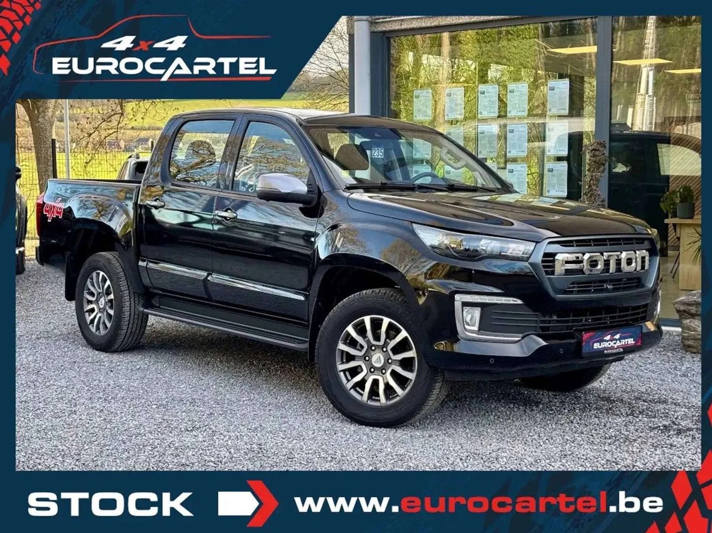 Foton Tunland G7 2.0 Turbo Diesel 162 CV 4X4 | AUTO | 29750, Auto's, Automaat, 4 deurs, Zwart, 4 cilinders